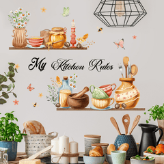 1pc Removable Kitchen Wall Stickers Decor