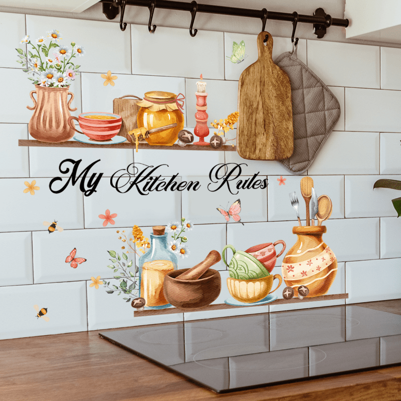 1pc Removable Kitchen Wall Stickers Decor