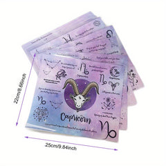 Zodiac Celestial Horoscope UV DTF Cup Wrap Stickers for 20 oz Cups Skinny Tumble
