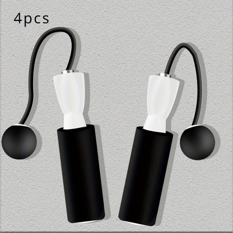 4pcs Cordless Skipping Rope Dual Purpose for Fitness Training