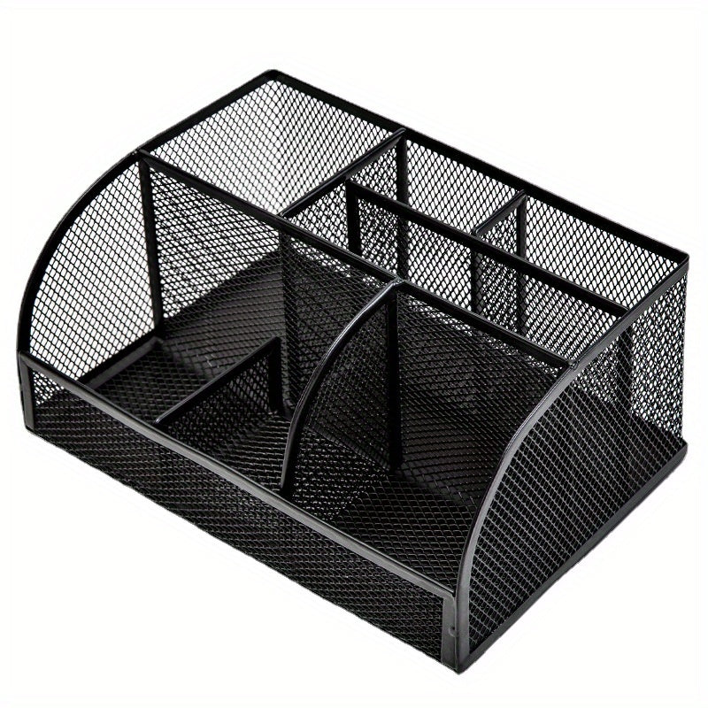 Functional Mesh Pen Holder Desktop Office Supplies