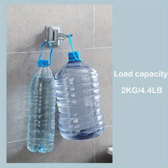180 Swivel Hook 4 Hook Bathroom Wall Shelf