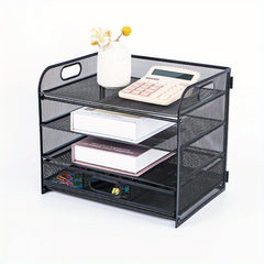 Desktop Metal File Rack for Archiving Documents