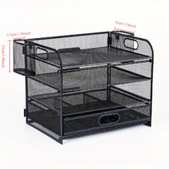 Desktop Metal File Rack for Archiving Documents
