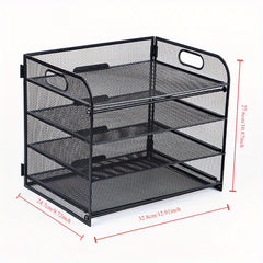 Desktop Metal File Rack for Archiving Documents