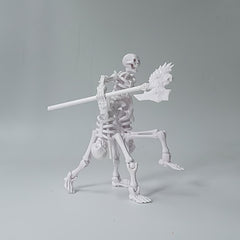5pcs Movable Skeleton Figurines DIY Articulated Joints Full Body ABS Skeletons