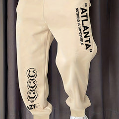 Men's Drawstring Sweatpants Loose Fit Casual Joggers