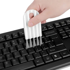 4pcs Flexible Keyboard Cleaning Brush Cup Cover Groove Gap Supplies