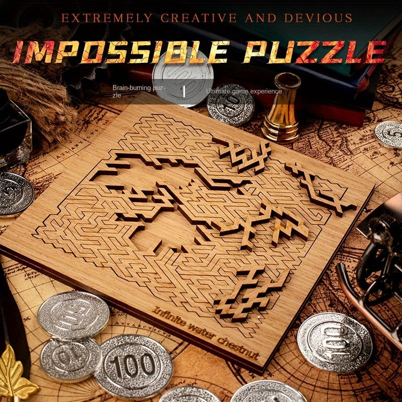 Diamond Shaped Puzzle Board - High Difficulty - Perfect Gift