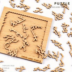 Diamond Shaped Puzzle Board - High Difficulty - Perfect Gift