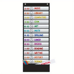 Daily Schedule Pocket Chart 13 1 Pocket