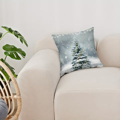 Christmas Tree Pattern Print Pillow Covers