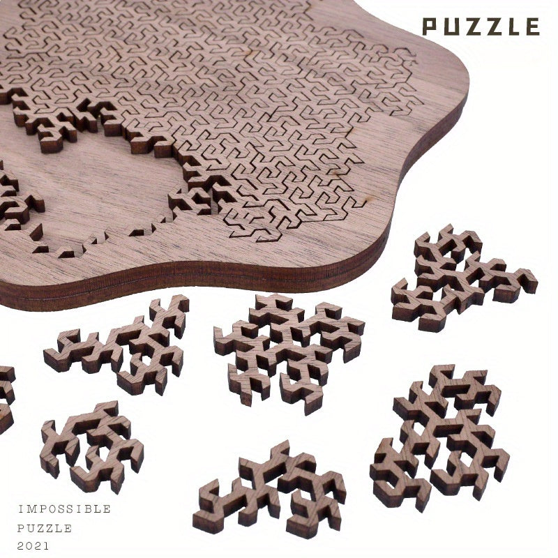 Arc Hexagon Jigsaw Puzzle Challenging Brain Teaser Educational Toy