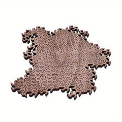 Arc Hexagon Jigsaw Puzzle Challenging Brain Teaser Educational Toy