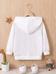 Boys Casual Hooded Sweatshirt for Spring Fall Kids Hoodie Tops