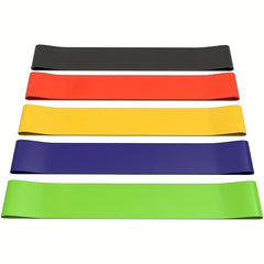 5pcs Exercise Resistance Bands Set with Storage Bag