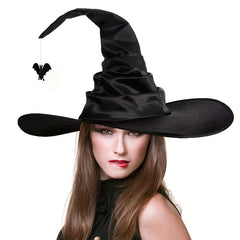 1pc Halloween Pleated Witch Hat Party Holiday Supplies