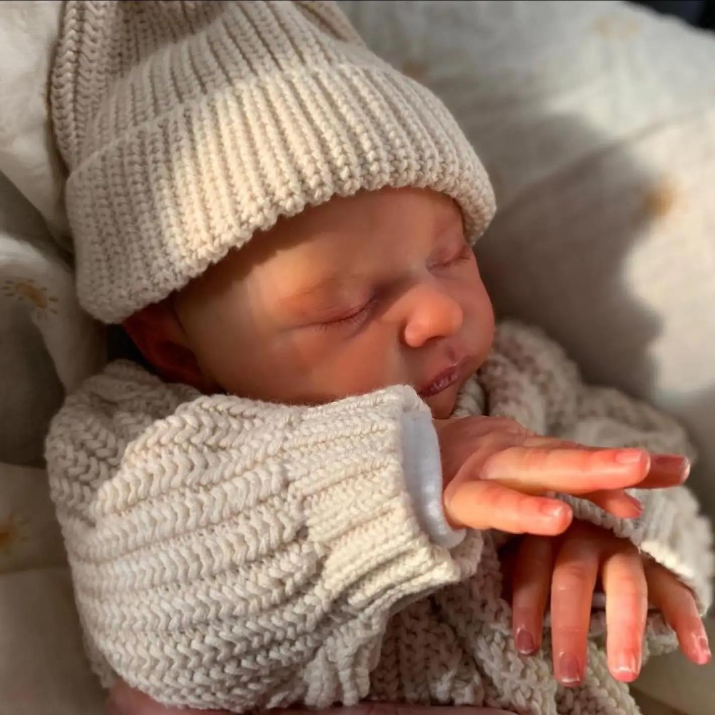 Ultra Soft 19 Reborn Youngsters Doll with Realistic 3D Skin & Veins