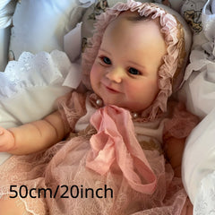 BZDOLL 20in 3D Skin Reborn Baby Doll Girl