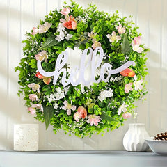 1pc Welcome Door Hanging Garland Holiday Decoration Party Supplies