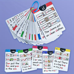 Phonics Learning Flashcards English Kids' Educational Flashcards
