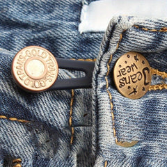 6pcs Waistband Extenders Metal Button Adjustable Waist Stretch Pants