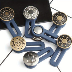 6pcs Waistband Extenders Metal Button Adjustable Waist Stretch Pants