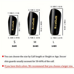 Soccer Leg Pads Hardened Shin Guards Knee Protective Gear For Football