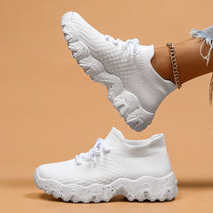 Thick Sole Octopus Sneakers Mesh Breathable Running Shoes