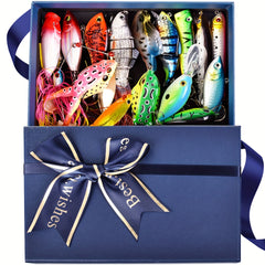 Fishing Kit Mystery Tackle Box Perfect Gift for Father's Day
