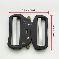 Adjustable MOLLE Belt with Metal Buckle