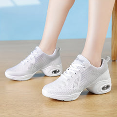 Women's Breathable Mesh Dance Shoes with Air Cushion