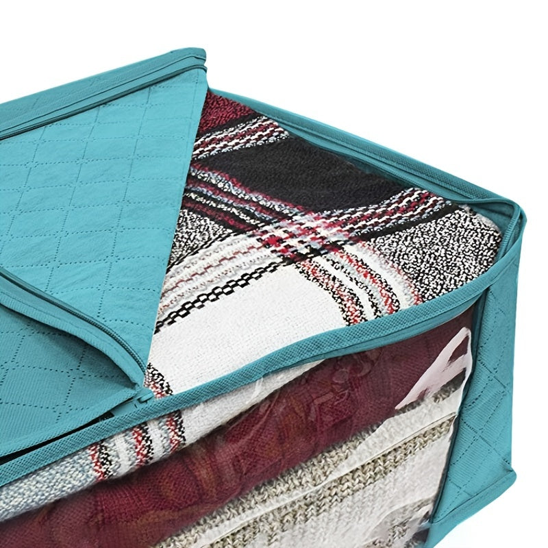 Foldable Clothes Storage Bag Organizer with Clear Window