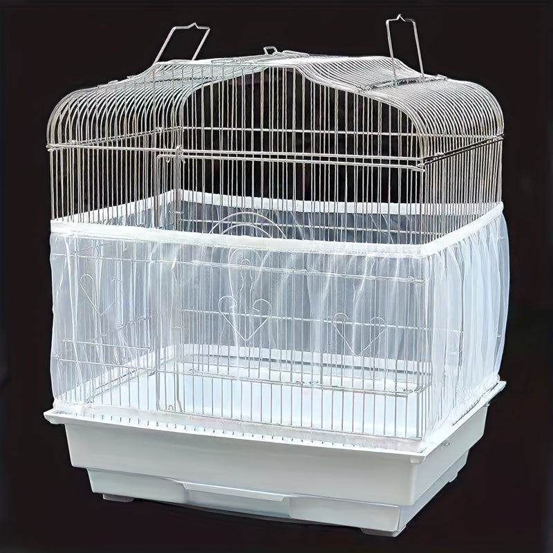 Parrot Seed Catcher Mesh Net Cover for Tidy Cages
