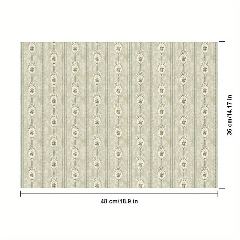 Vintage Dollhouse Wallpaper 1:12 Scale Scenery Props Paper Background