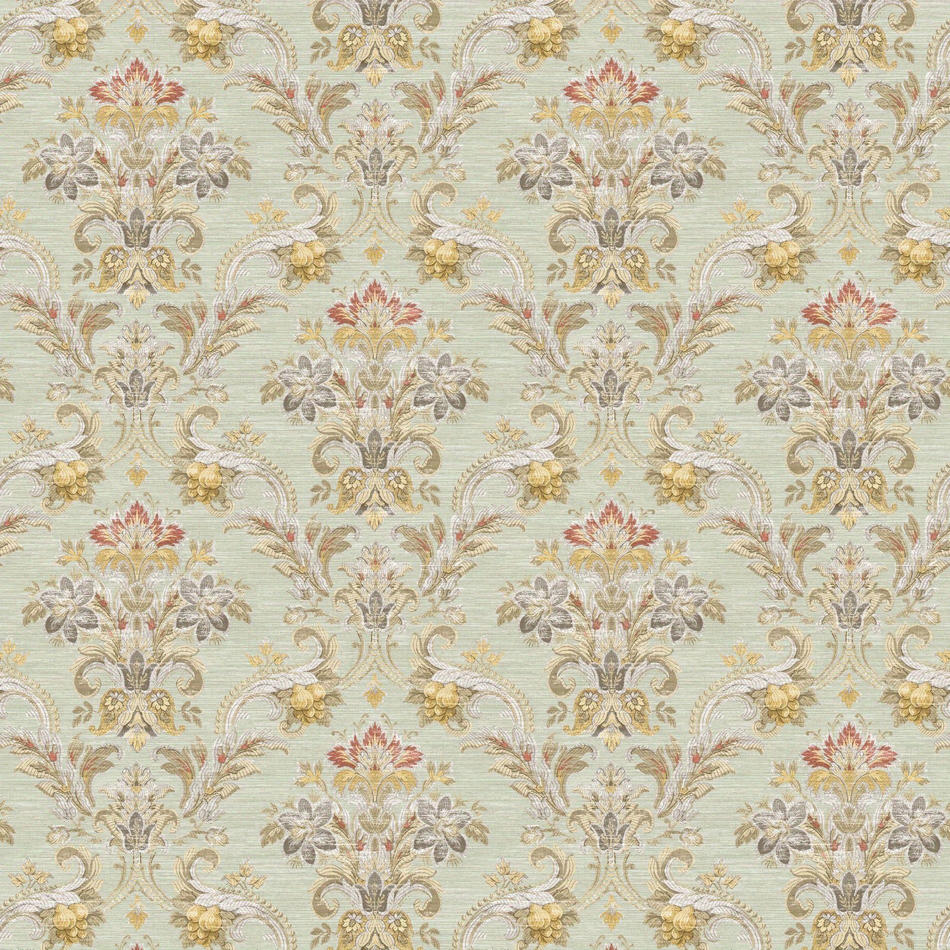 Vintage Dollhouse Wallpaper 1:12 Scale Scenery Props Paper Background