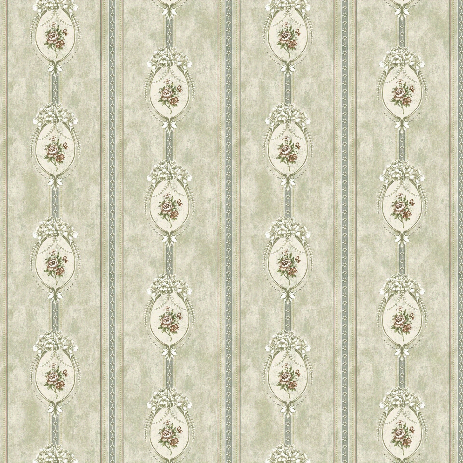 Vintage Dollhouse Wallpaper 1:12 Scale Scenery Props Paper Background