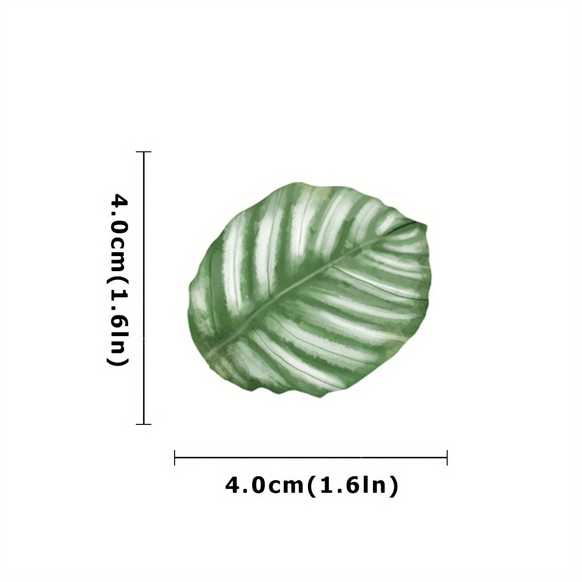 46pcs Tropical Green Plant Stickers for Scrapbooks Laptops Phones