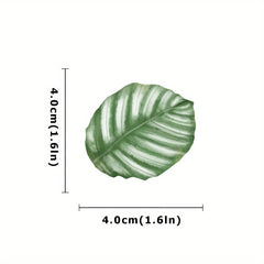 46pcs Tropical Green Plant Stickers for Scrapbooks Laptops Phones