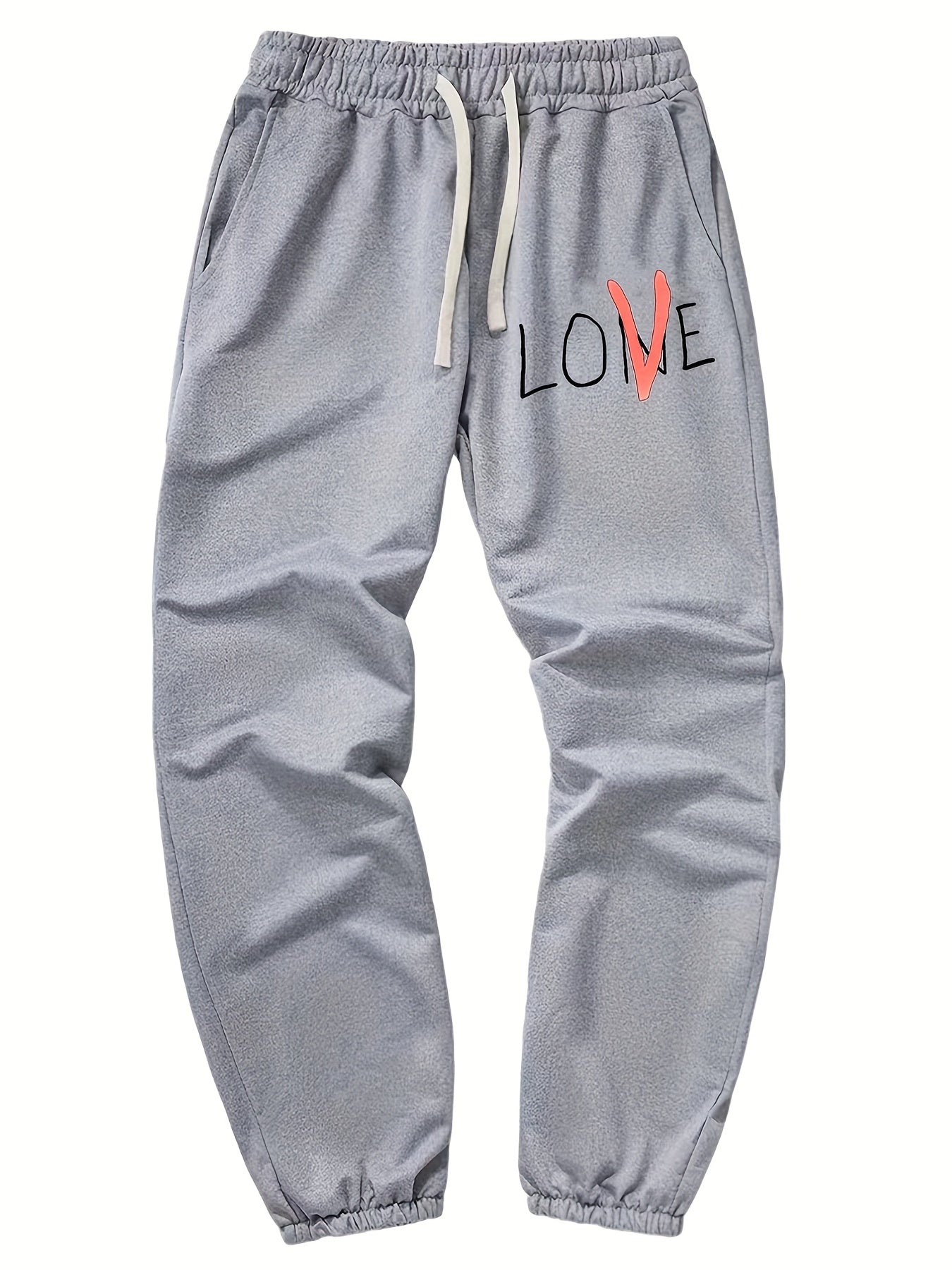 Men's Casual Wide Leg Drawstring Pants