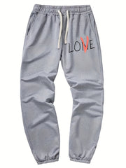 Men's Casual Wide Leg Drawstring Pants