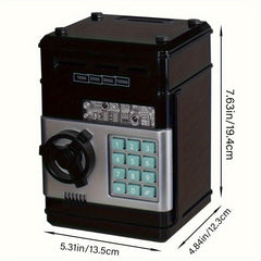 Cash Coins Saving Bank Electronic Banking Coin Money Saving Bank