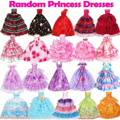 50pcs Doll Clothes and Accessories Kit for 11.5 Inch Dolls