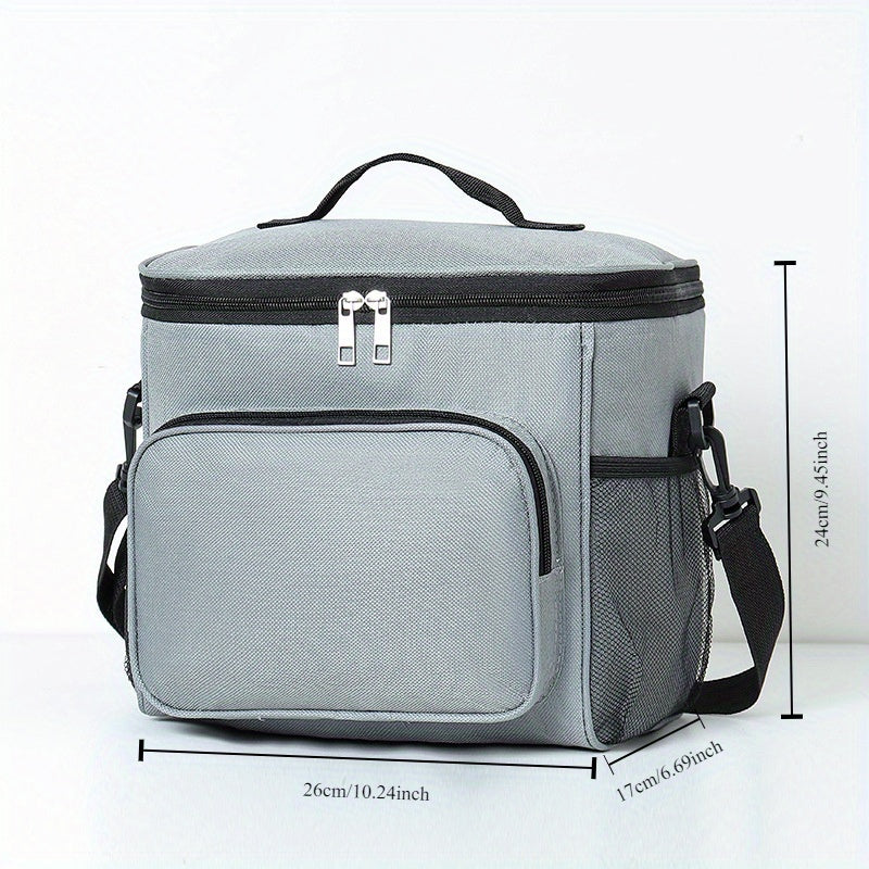Large Capacity Insulated Lunch Bag for Office and Students