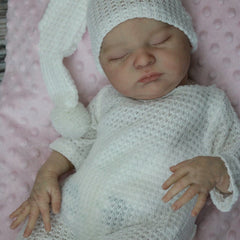 20 Inch Lifelike Kids Doll w/ 3D Painted Skin & Soft Silicone Body