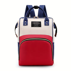 Portable Oxford Cloth Mother And Baby Bag Backpack
