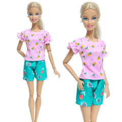 Princess Dress Shirt Model Skirt Daily Wear Clothes for Doll