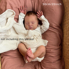 20 Inch Lifelike Reborn Youngsters Doll Soft Silicone Skin Realistic Veins
