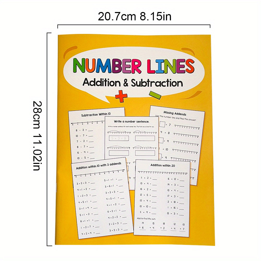 LACHILLY Kids' Math Workbook - Addition & Subtraction Practice