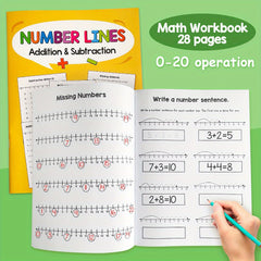LACHILLY Kids' Math Workbook - Addition & Subtraction Practice
